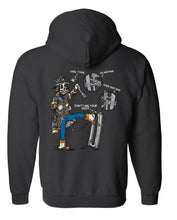 Load image into Gallery viewer, Fence 💀 {full zip hoodie}