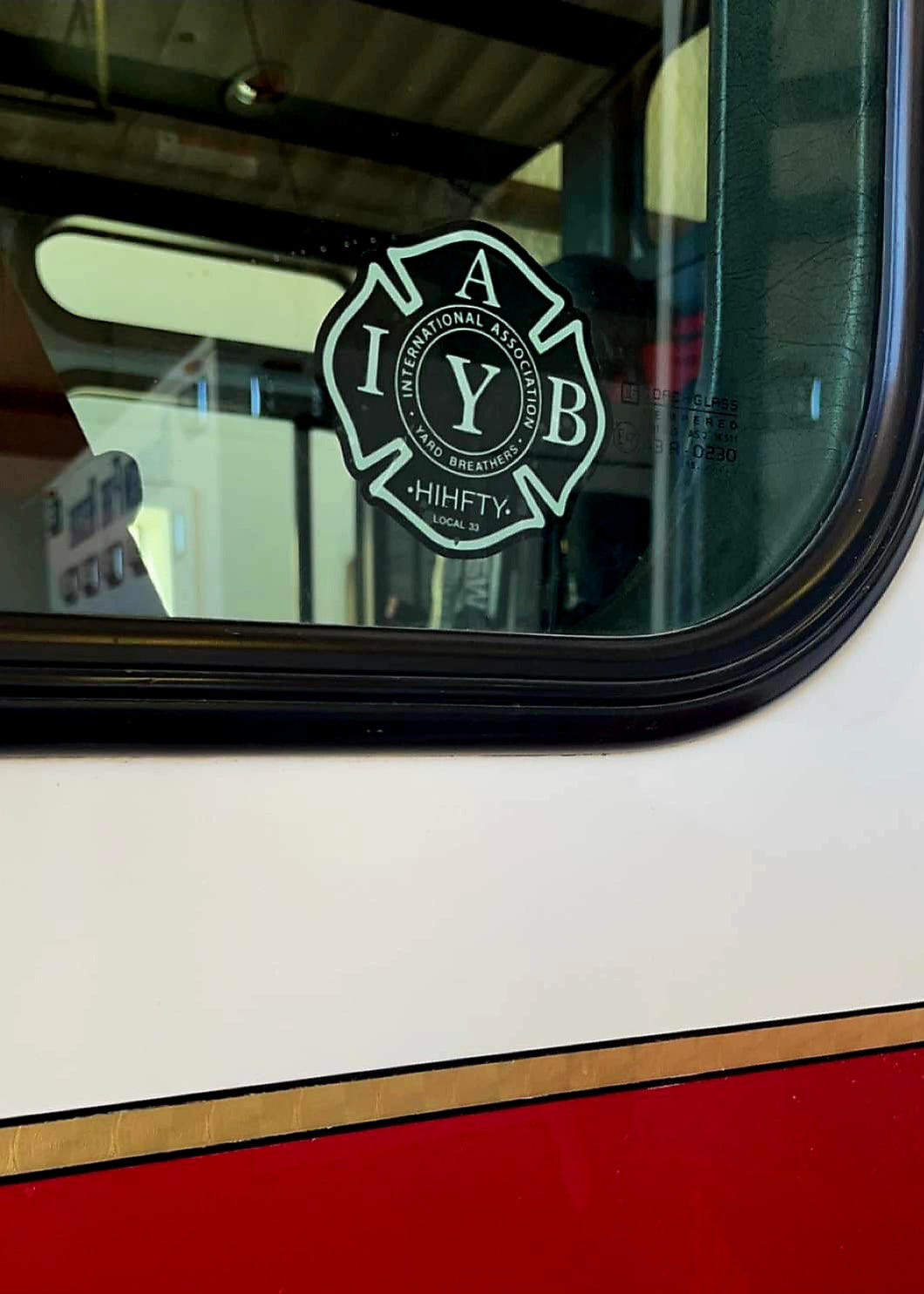 IAYB •window decal• 🚒